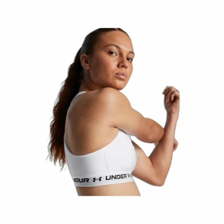 Reggiseno Sportivo Under Armour CroSSback Mid Bianco