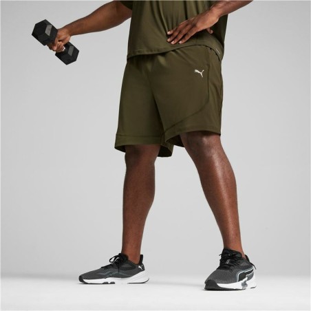 Pantaloncino Sportivo Puma Flex 7" Woven Oliva