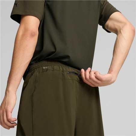 Pantaloncino Sportivo Puma Flex 7" Woven Oliva