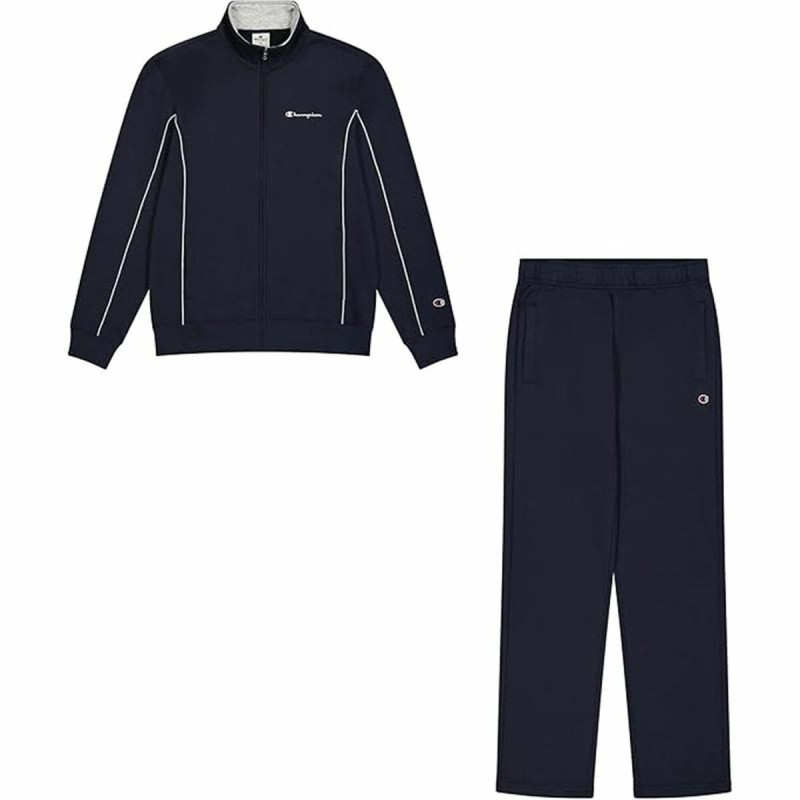 Completo Sportivo per Adulti Champion Blu scuro Blu Marino 2 Pezzi