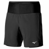 Pantaloni Corti Sportivi da Uomo Mizuno Multi Pocket 2In1 7.5 Nero