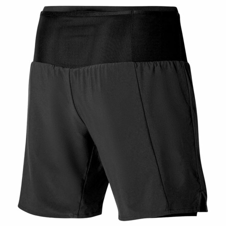 Pantaloni Corti Sportivi da Uomo Mizuno Multi Pocket 2In1 7.5 Nero