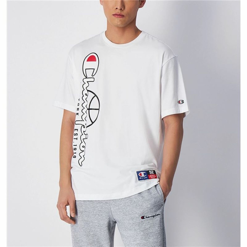 Maglia Sportiva a Maniche Corte Champion Crewneck Maglia Sportiva a Maniche Corte Champion Crewneck