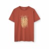 Maglia Sportiva a Maniche Corte Astore Arancione scuro
