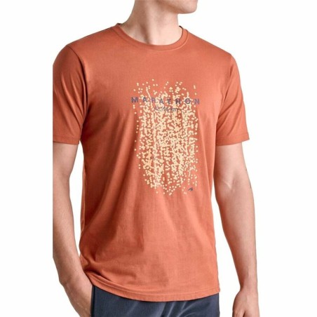 Maglia Sportiva a Maniche Corte Astore Arancione scuro