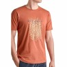 Maglia Sportiva a Maniche Corte Astore Arancione scuro