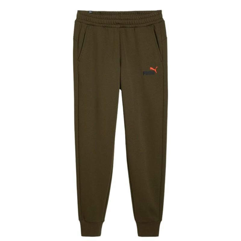 Pantalone di Tuta per Adulti Puma Essentials Oliva Uomo Pantalone di Tuta per Adulti Puma Essentials Oliva Uomo