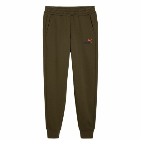 Pantalone di Tuta per Adulti Puma Essentials Oliva Uomo