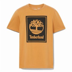 Maglia a Maniche Corte Uomo Timberland Stack Logo