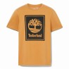 Maglia a Maniche Corte Uomo Timberland Stack Logo