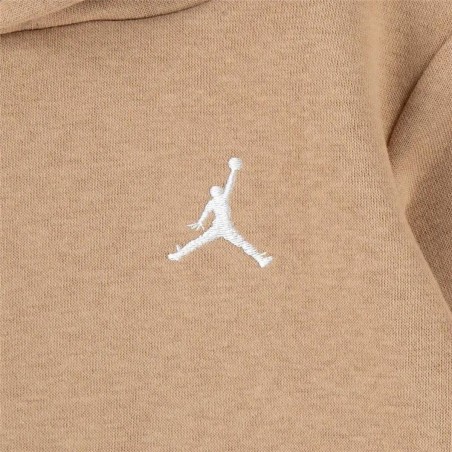 Completo Sportivo per Neonati Jordan Brooklyn Fleece Po Set Marrone 2 Pezzi