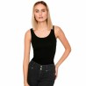 Canotta Donna Only Onllive Love Long Nero