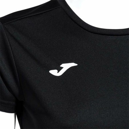 Maglia a Maniche Corte per Bambini Joma Sport Nero