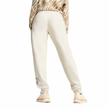 Pantalone di Tuta per Adulti Puma Essentials Bianco Donna