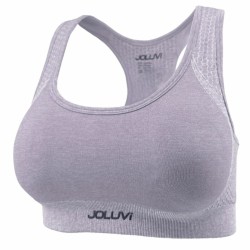 Reggiseno Sportivo Joluvi Fitness  Lilla
