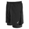 Pantaloni Corti Sportivi da Uomo Joluvi Mesh Duo Nero
