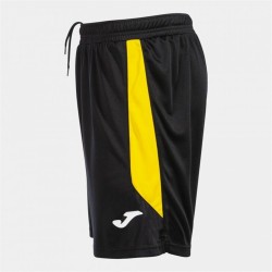 Pantaloncini Sportivi per Bambini Joma Sport Glasgow Giallo Nero