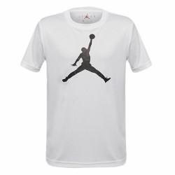 Maglia a Maniche Corte per Bambini Jordan Jumpman Bianco