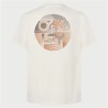 Maglia a Maniche Corte Uomo Oakley Fingerprint B1B Bianco