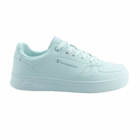 Scarpe Sportive Uomo Champion Newman Low Cut Shoe Bianco Azzurro Chiaro