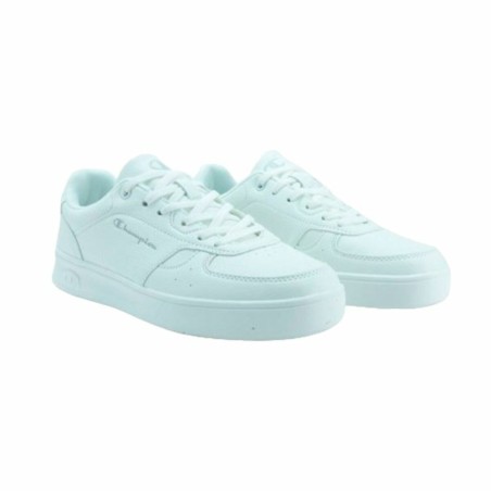 Scarpe Sportive Uomo Champion Newman Low Cut Shoe Bianco Azzurro Chiaro