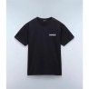 Maglia a Maniche Corte Uomo Napapijri S-Linth Ss Nero
