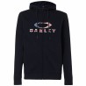 Felpa con Cappuccio Uomo Oakley Bark Fz Hoodie 2.0 Nero