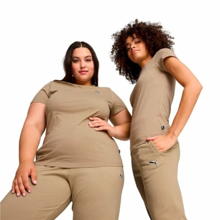 Maglia a Maniche Corte Donna Puma Better Essentials Beige