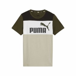 Maglia a Maniche Corte per Bambini Puma Ess Block