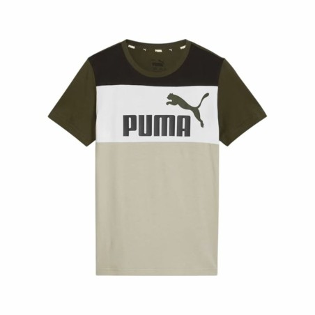 Maglia a Maniche Corte per Bambini Puma Ess Block