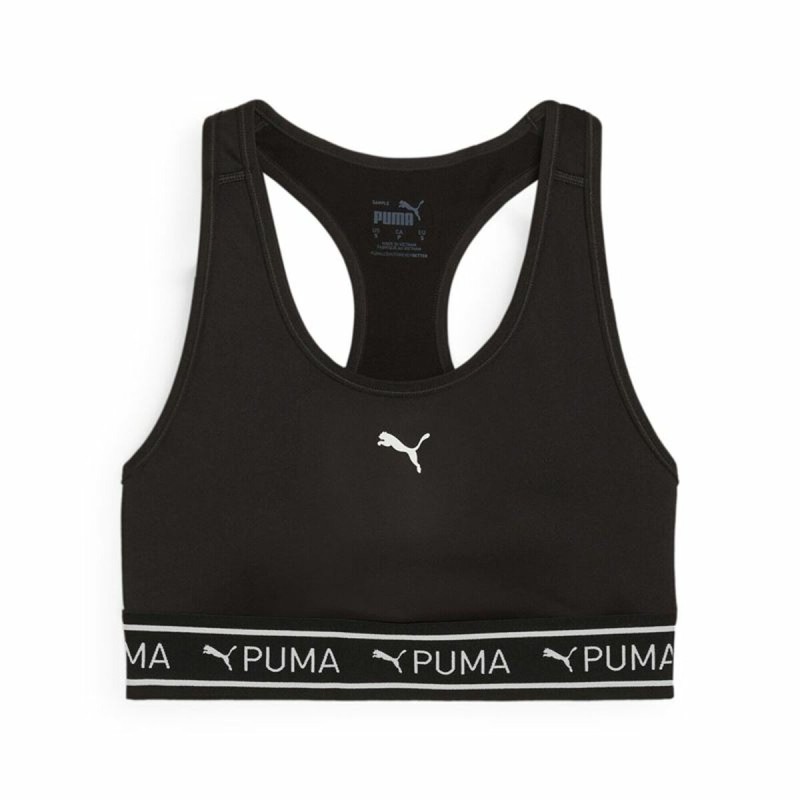 Reggiseno Sportivo Puma 4Keeps Elastic Bra Nero Reggiseno Sportivo Puma 4Keeps Elastic Bra Nero