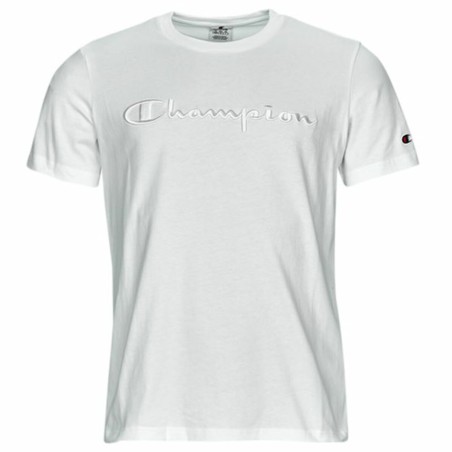 Maglia Sportiva a Maniche Corte Champion Bianco
