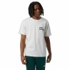 Maglia a Maniche Corte Uomo New Balance Nb Essentials Graphic 1 Sah Bianco