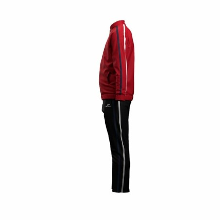 Tuta da Bambini Joma Sport New Metaverse Rosso Blu Marino 2 Pezzi
