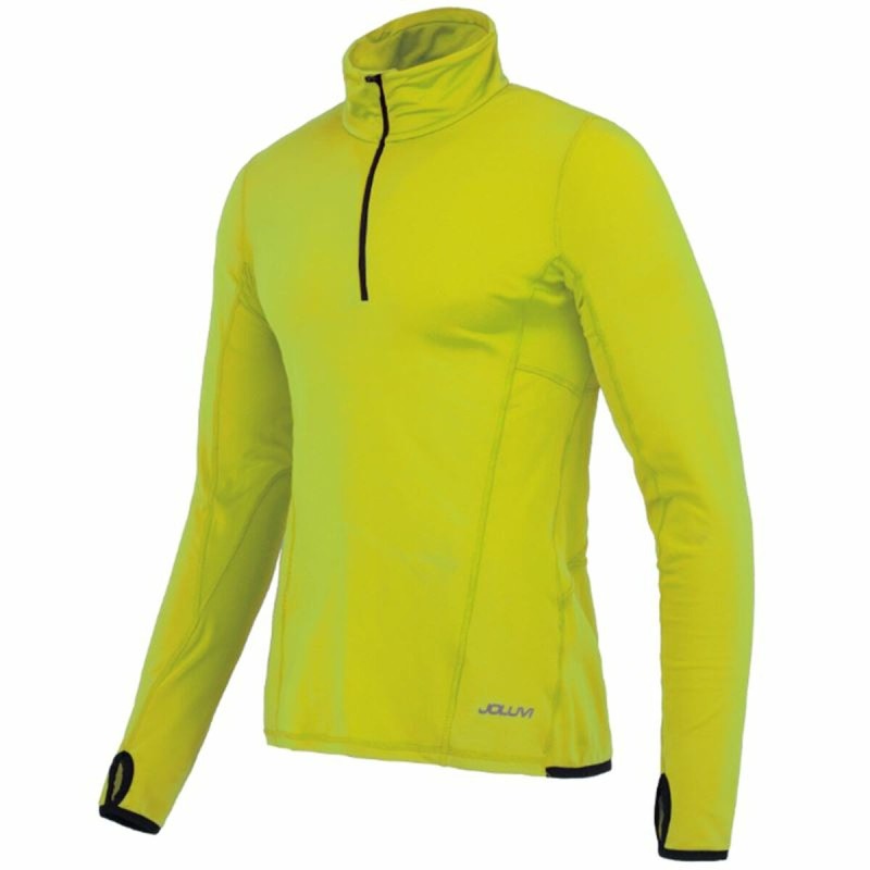 Maglia a Maniche Lunghe Uomo Joluvi Unkas Giallo Maglia a Maniche Lunghe Uomo Joluvi Unkas Giallo