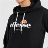 Felpa con Cappuccio Donna Ellesse Ascellare Nero