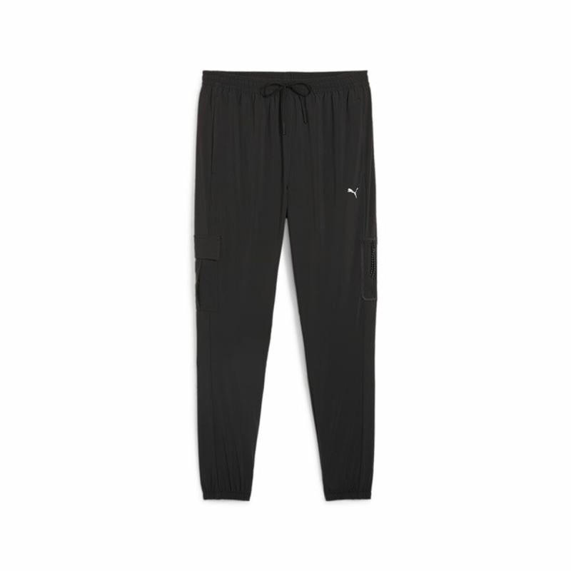 Pantalone di Tuta per Adulti Puma Flex Woven Cargo Nero Uomo