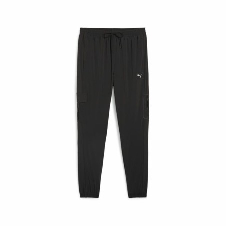 Pantalone di Tuta per Adulti Puma Flex Woven Cargo Nero Uomo