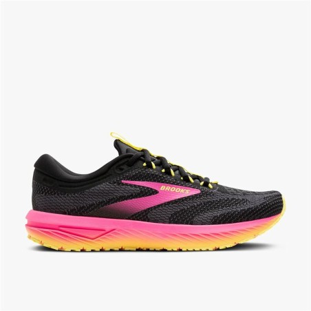 Scarpe Sportive da Donna Brooks Revel 7 Nero Rosa