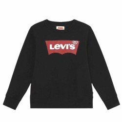 Maglia a Maniche Corte per Bambini Levi's L/S Batwing Nero
