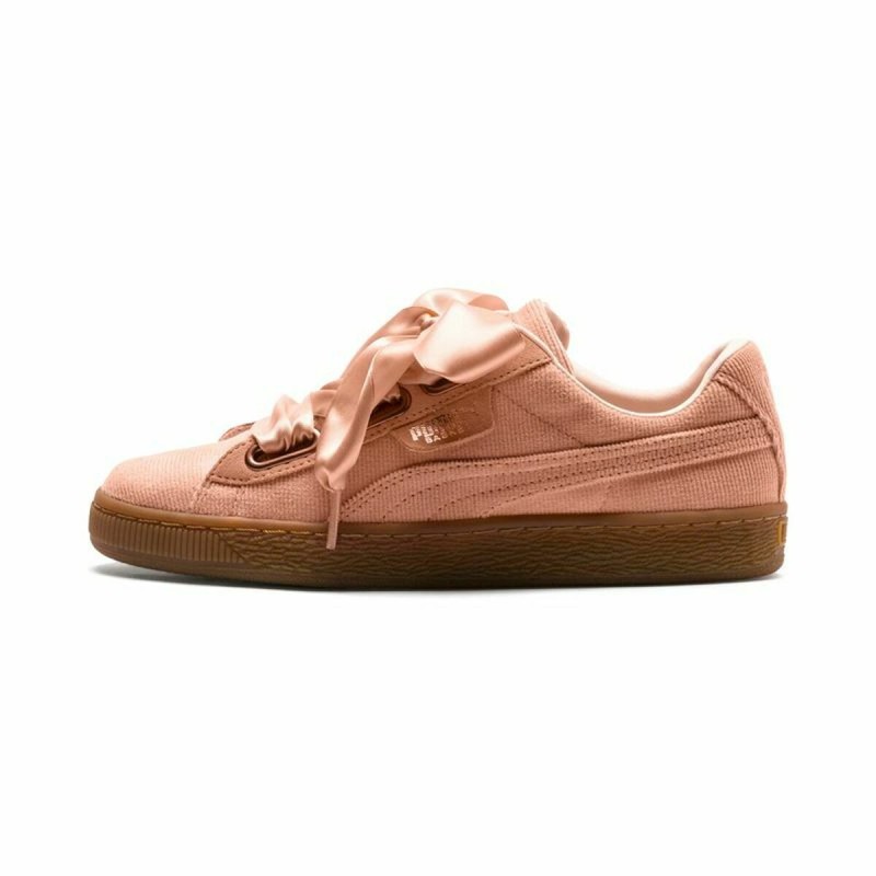 Scarpe Sportive da Donna Puma Basket Heart Donna Salmone Scarpe Sportive da Donna Puma Basket Heart Donna Salmone