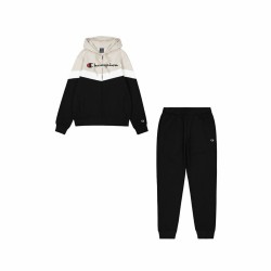 Completo Sportivo per Adulti Champion Nero Multicolore 2 Pezzi