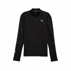 Felpa senza Cappuccio Uomo Puma Flex 1/4 Zip Nero