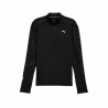 Felpa senza Cappuccio Uomo Puma Flex 1/4 Zip Nero