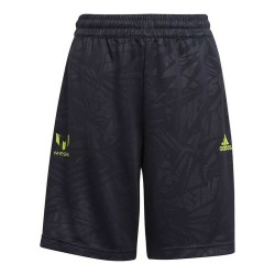 Pantaloncini Sportivi per Bambini Adidas Messi Football-Inspired Azzurro Blu scuro