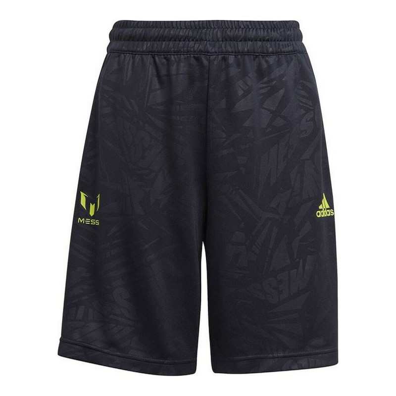 Pantaloncini Sportivi per Bambini Adidas Messi Football-Inspired Azzurro Blu scuro Pantaloncini Sportivi per Bambini Adidas Messi Football-Inspired Azzurro Blu scuro