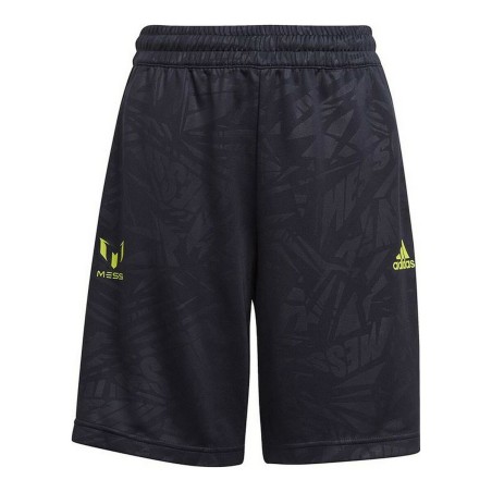Pantaloncini Sportivi per Bambini Adidas Messi Football-Inspired Azzurro Blu scuro