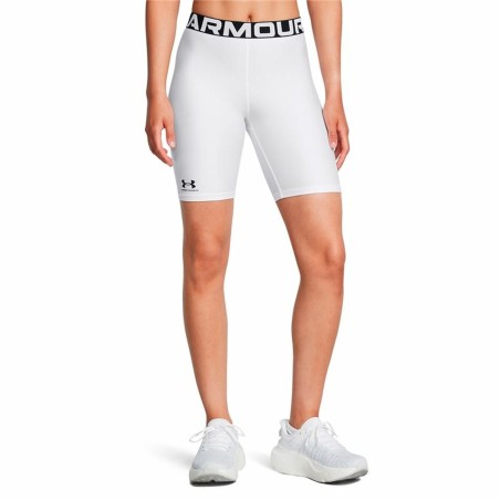 Pantaloni Corti Sportivi da Uomo Under Armour Hg 8In Bianco