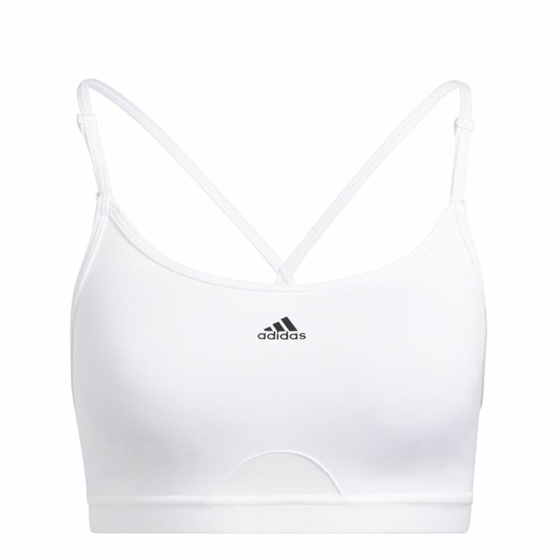 Reggiseno Sportivo Adidas Aeroreact Ls P Bianco Reggiseno Sportivo Adidas Aeroreact Ls P Bianco