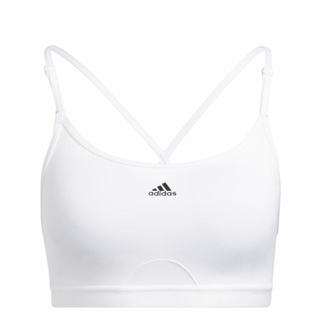 Reggiseno Sportivo Adidas Aeroreact Ls P Bianco